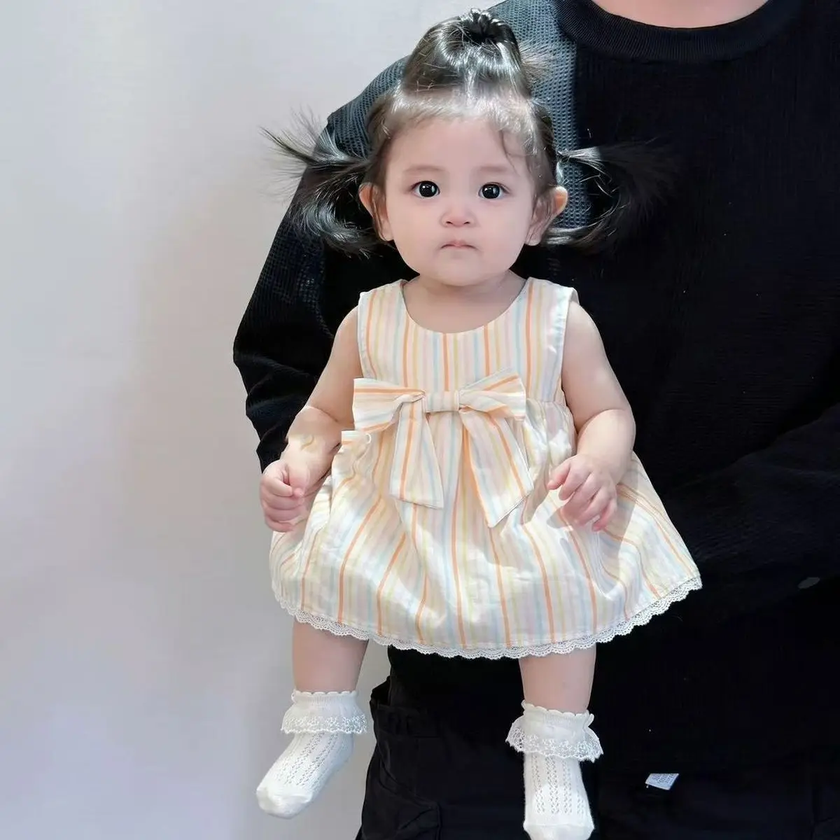 Baby New Sweet Princess Bag Fart Skirt for Summer Baby Summer Outfit Thin Jumpsuit Stylish and Cute Sleeveless Rompers