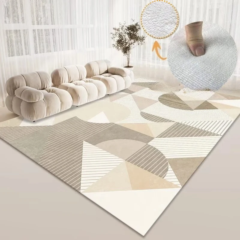 

Geometric Printed Decoration Home Carpet Living Room Modern Style 200x250 Large Area Rugs for Bedroom Soft Non-slip Mat Kids