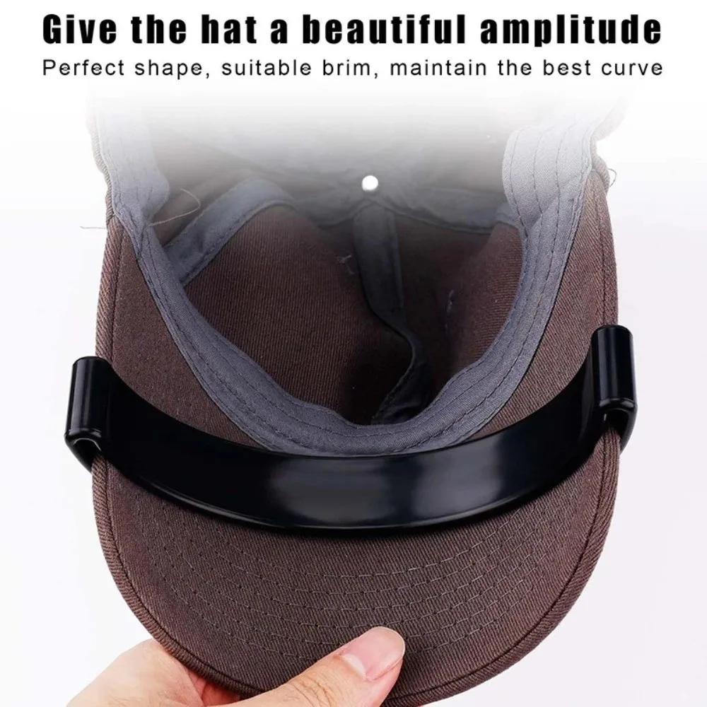 Universal Plastic Hat Brim Bender Cap Shaper Tool Curving Band Hat Brim Shaper Adjustable Hat Curving Band Visor Shaping