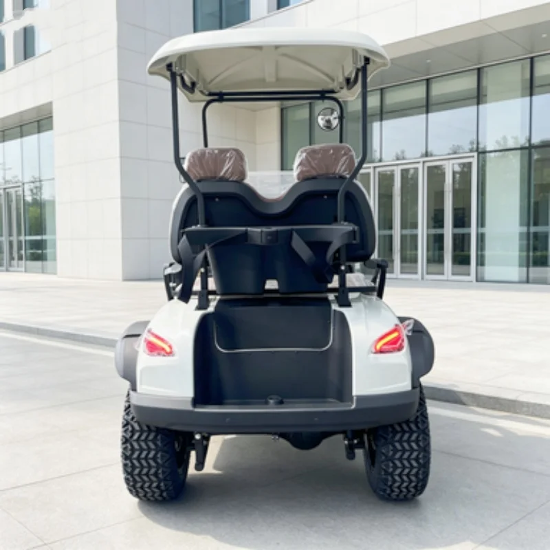 2026 Wholesale Best New 2-Seats Luxury Road-Leading Electric Golf Cart 14-Inch Off-Road Tires With Windshield Seat With Headrest