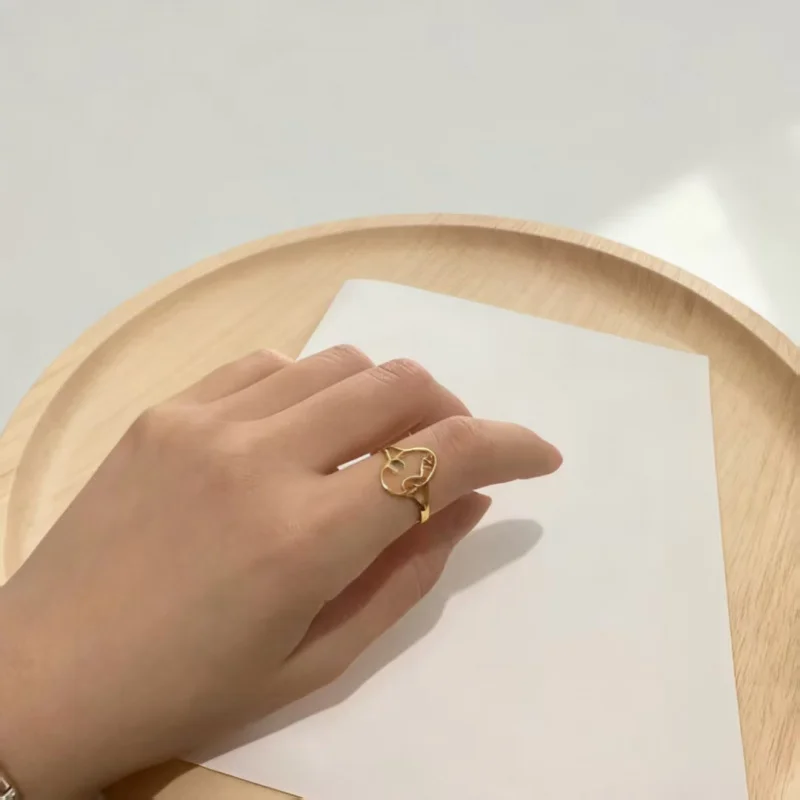 

Элегантный комплект украшений из стерлингового серебра 925 пробы - колье с розой и кольцо с силуэтом в подарочной коробке для женщин на Рождество, день рождения, День святого Валентина