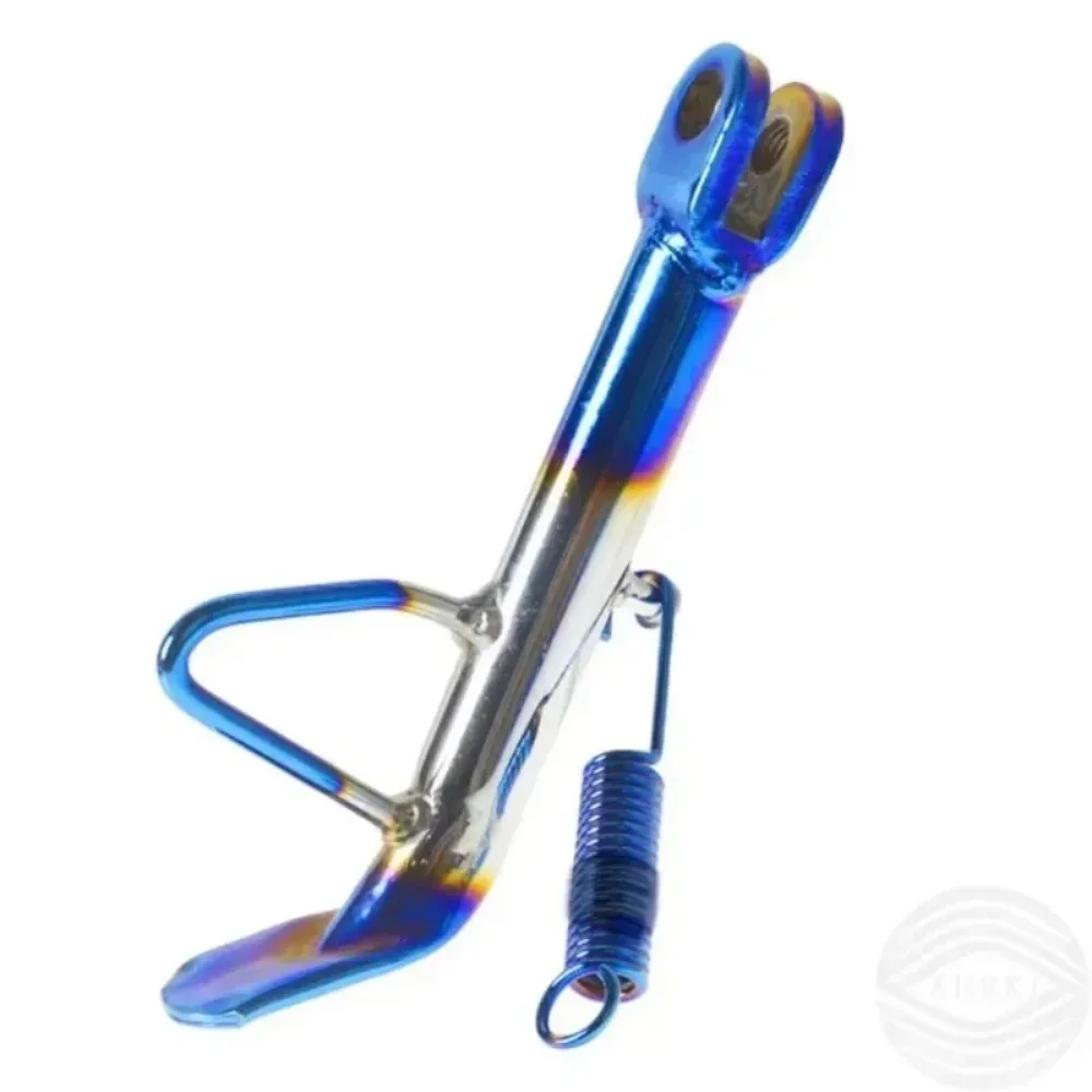 1pcs Edge Support Frame Motorcycle Side Bracke Electric Scooter Tripod Motorcycle Colored Stainless Steel Electroplated Titanium