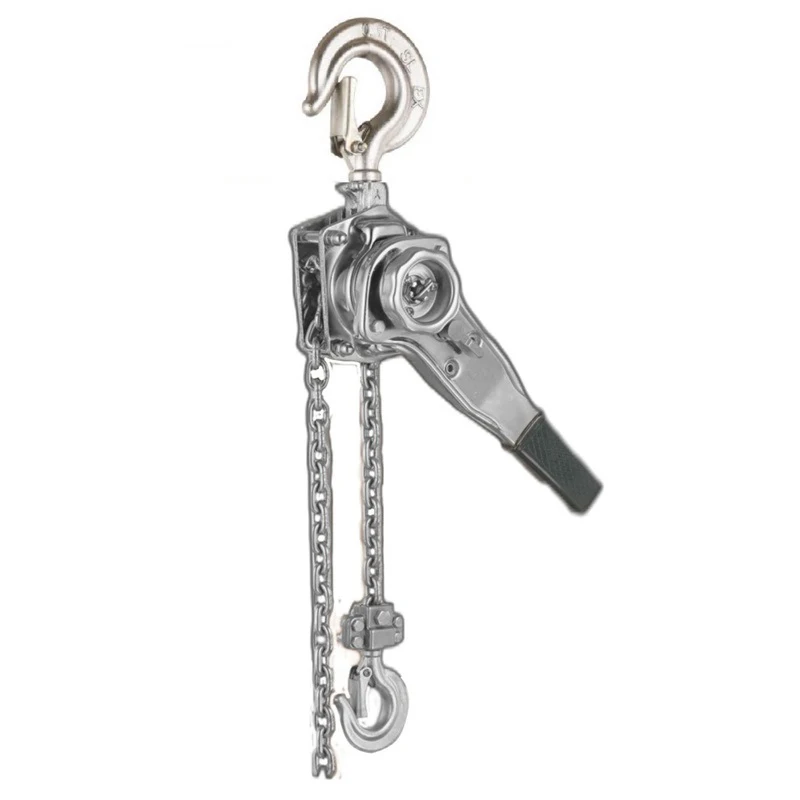 HENITUER S3012  Stainless Steel Lever Hoist  Manual Operated Lifting Tool with Manual Chain Sling