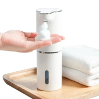 Automatic Foam Soap Dispensers 400ml Bathroom Smart Washing Hand Machine With USB Charging 2 In 1 Desktop & Wall Hanging