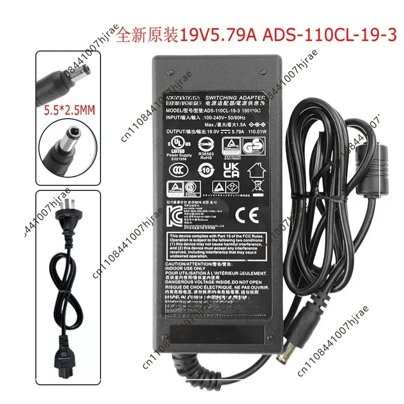 New Original 19V5.79A Power Adapter ADS-110CL-19-3 190110G Charger