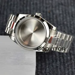 36mm/39MM Watch Case Presidential Bracelet Sapphire Crystal Glass Fit NH35 NH36 Movement 28.5mm Dial Datejust Case High Quality