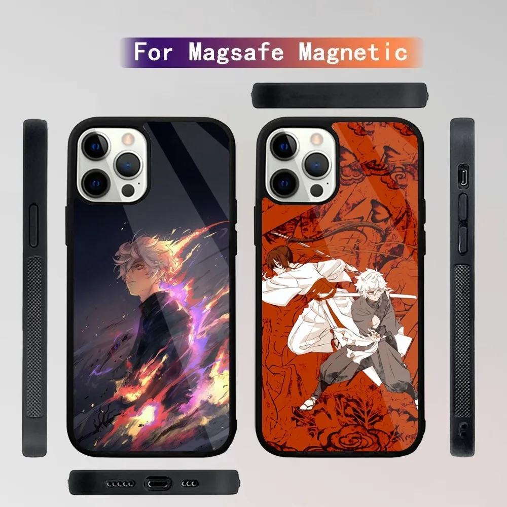 Hell S Paradise Jigokuraku Phone Case For iPhone 15,14,13,12,11,Plus,Pro,Max Mini Magsafe Magnetic Wireless Charging