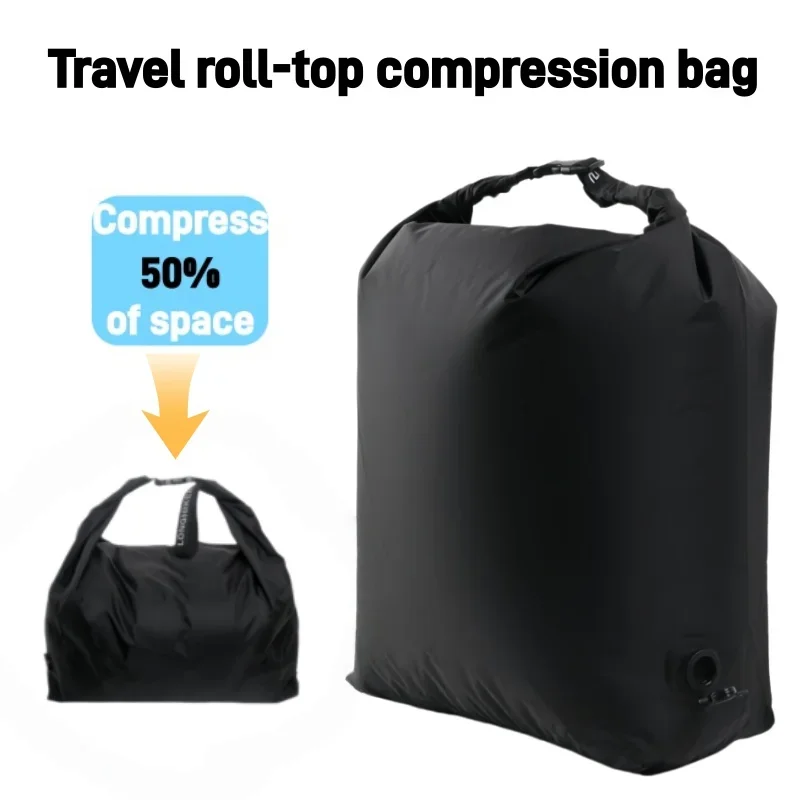 Portable Waterproof Vacuum Compression Bag Pump Free Design Foldable Large Capacity Clothes Sack for Travel Camping Storage
