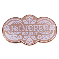 Kindred Spirit Enamel Pin Anne of Green Gables Badge Book Brooch Bookish Gift Backpack Decoration Jewelry