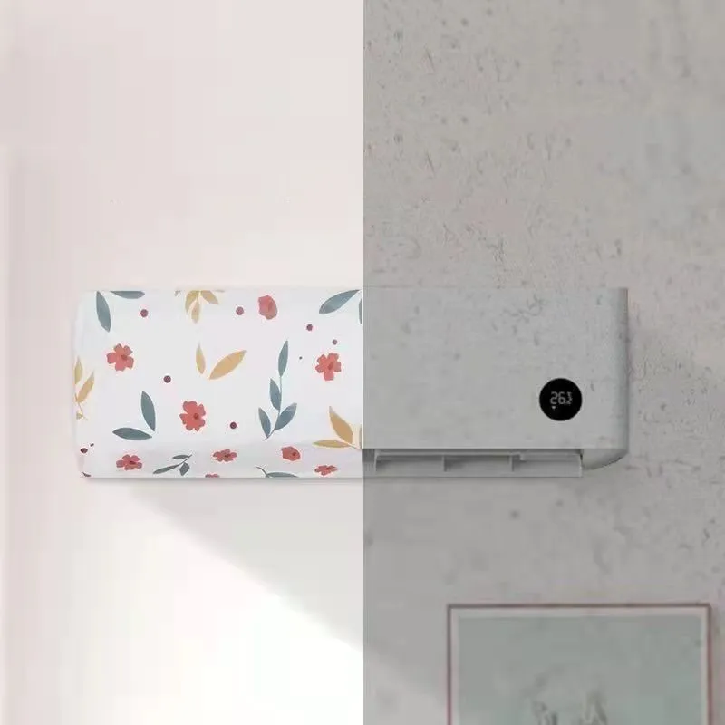 Waterproof Indoor Air Conditioner Cover for Wall-Mounted Indoor Air Conditioner Dust Protector