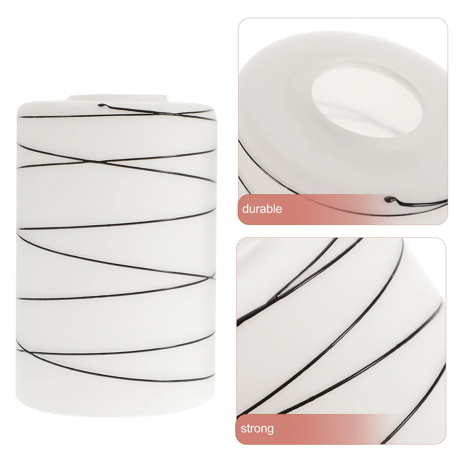 

2 шт., прямые стеклянные абажуры для подвесных светильников, сменные абажуры в современном стиле, мягкие светильники, идеально подходят для жизни