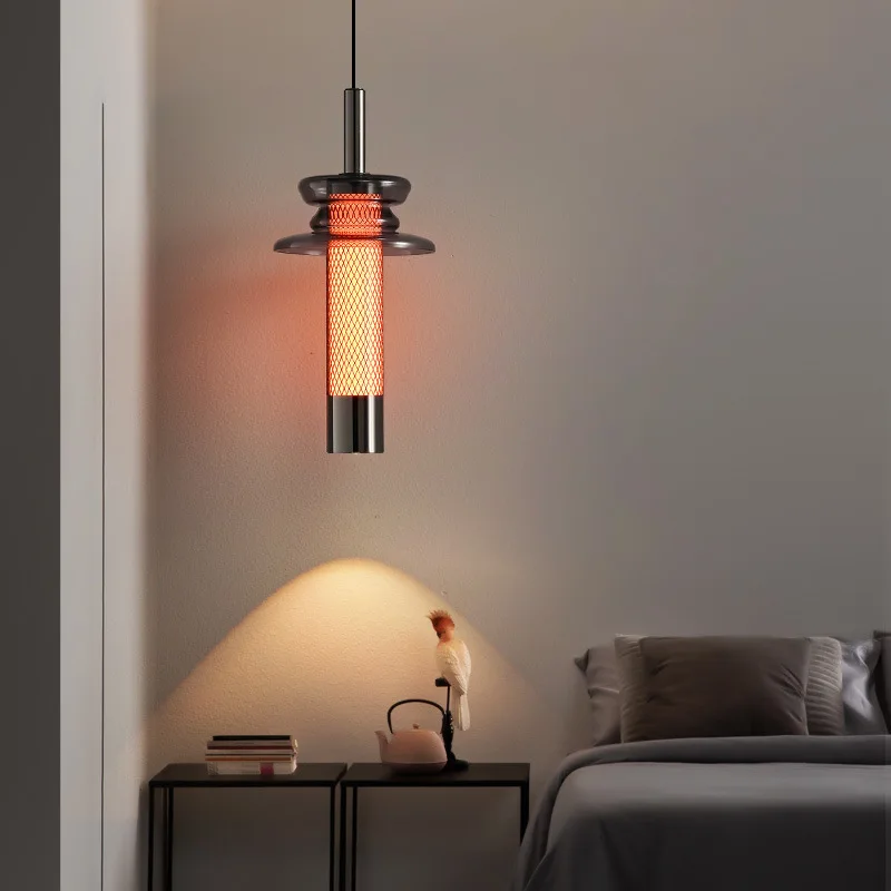 Italian High-end Light Luxury Small Pendant Light Led Restaurant Bar Counter Bedroom Bedside Hotel
