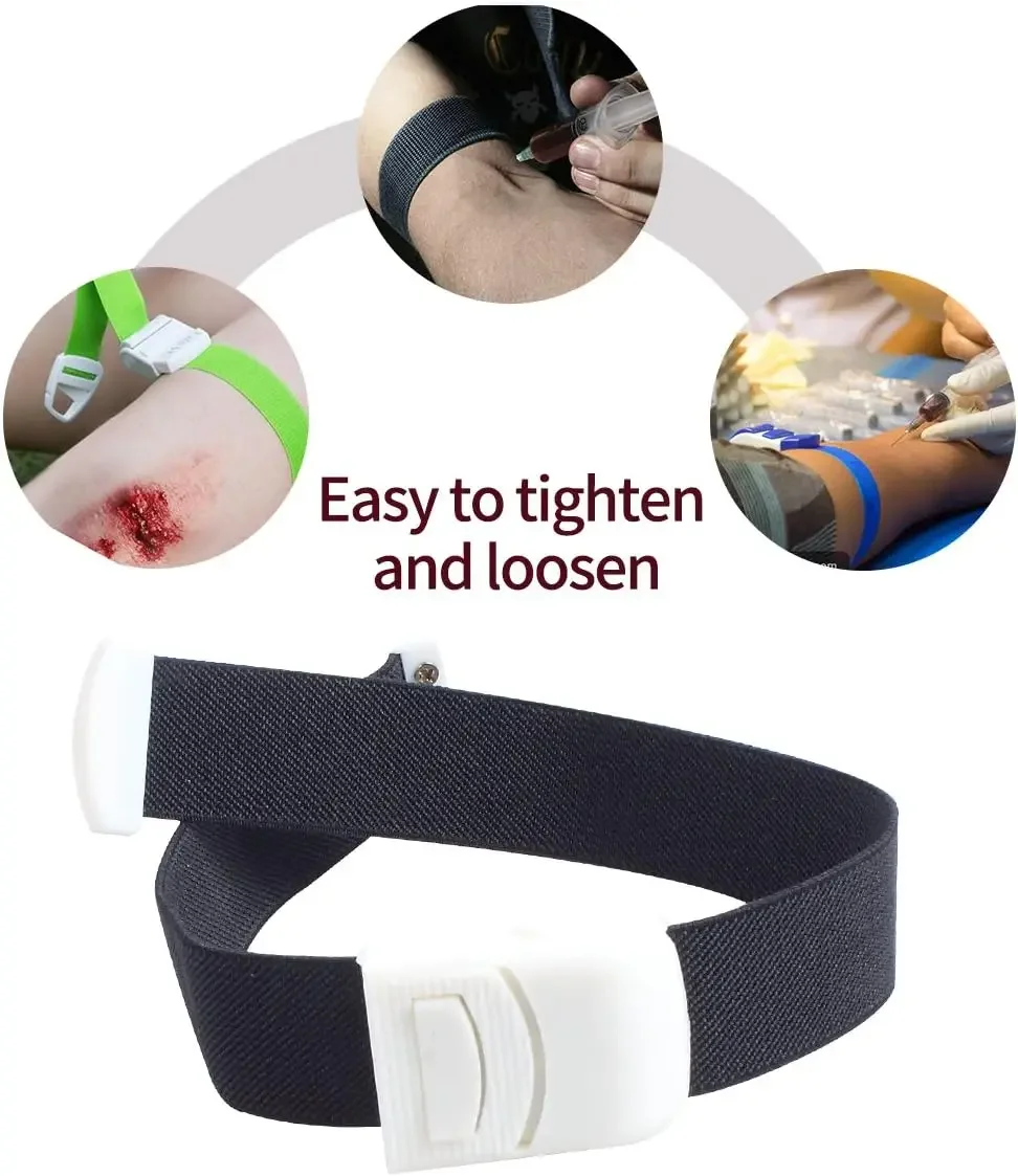 عاصبة قفل الطوارئ طقم الإنقاذ التمريض عاصبة طبية الإسعافات الأولية مشبك الباب الدوار مجموعة الحبال التخييم في الهواء الطلق #5