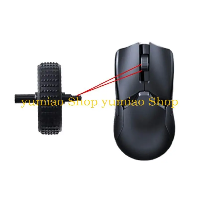 587B Gaming Mouse Scroll Wheel Pulley Mouse Plastic Rolling Wheel Repair Replacement for ViperUltimate Mouse