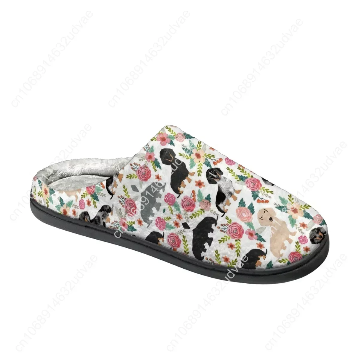 Kawaii bassotto modello donna uomo inverno casa pantofole antiscivolo morbido inverno caldo casa Spa pantofole Indoor camera da letto scarpe 2023