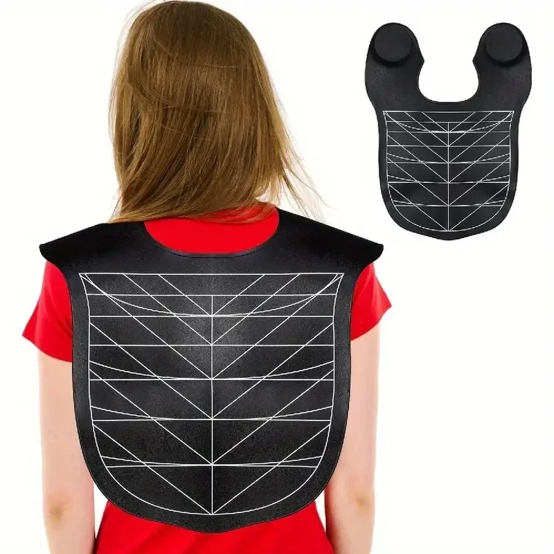 Lengthen Barber Apron Haircut Capes Waterproof Hair Coloring Wraps Barber Silicone Shoulder Pads Salon Dyeing Hair Cutting Apron
