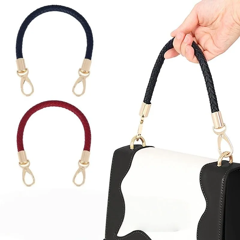 استبدال حقيبة يد الأشرطة الجلدية للمحفظة حقيبة يد سلسلة حزام حزام مقبض طويل الأشرطة القابلة للفصل DIY بها بنفسك الملحقات اليدوية #3