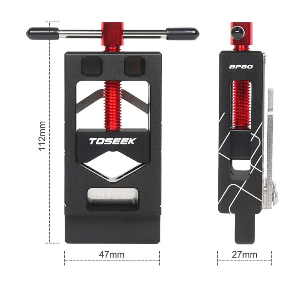 

ONGE Bike Fork Guide Bike Cutting Saw Guide Bike Fork Steerer Bar Seatpost Handlebar Cutter Cycling Repair Parts Red