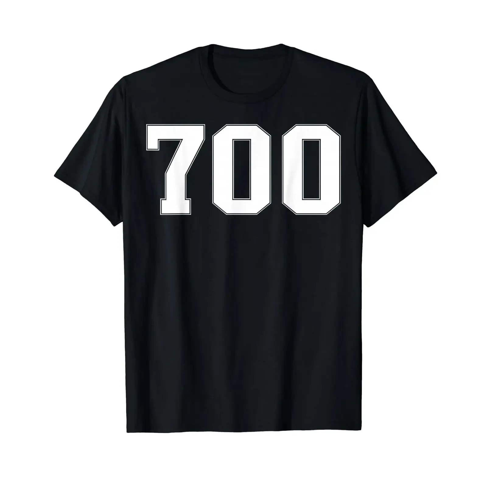Nummer 700: Erschwingliches T-Shirt im Vintage-Look, gewaschenes Oberteil für den Alltag, vielseitiges, lässiges Design, weich, bequem, unisex, atmungsaktiv.