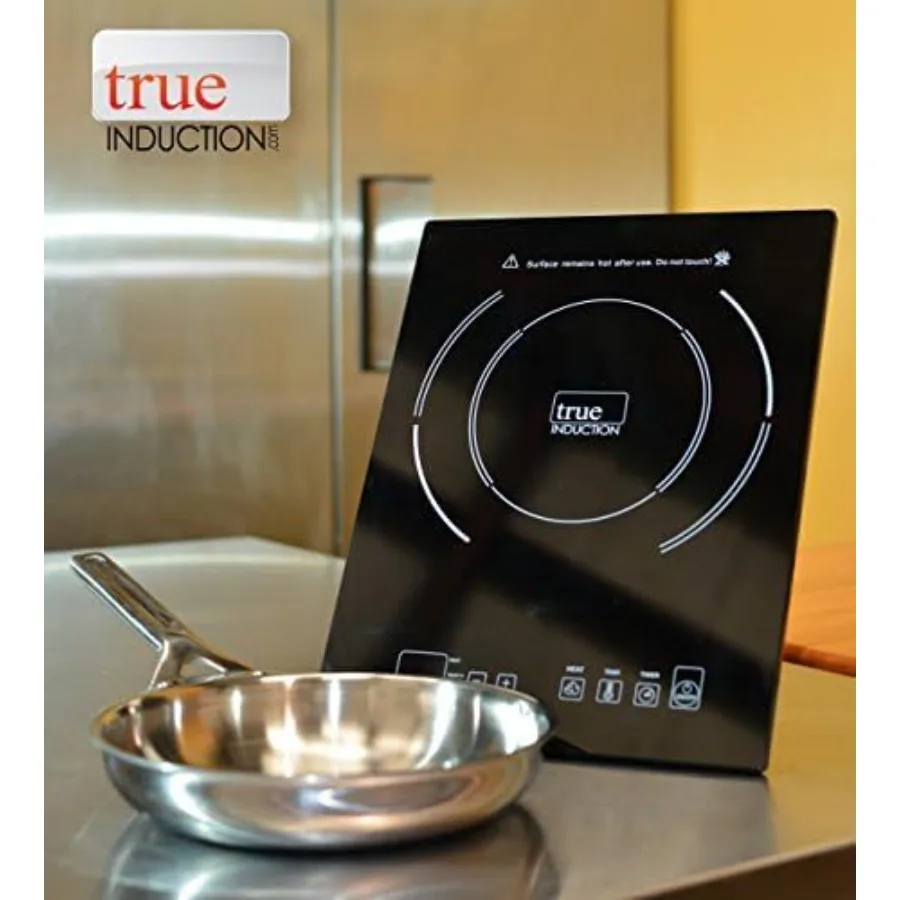 TI-1B 12 inch Built-In Single Burner Induction Glass-Ceramic Cooktop 1750W UL858 Certified