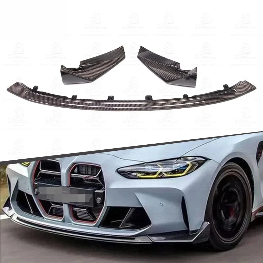 

Style Carbon Fiber G80 G82 Front Lip For BMW G80 M3 G82 M4 Front Bumper Lip Spoiler 2021+