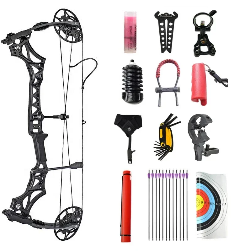 

M128 Compound Bow Archery Shooting Equipment CNC Hunting Bow and Arrow