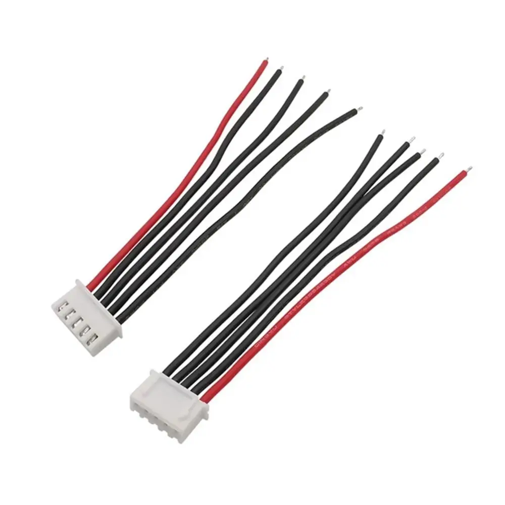 Pack De 10 Cables De Balance Para Cargador RC – 22AWG, 10 Cm, Silicona JST, Para Baterías 2S A 6S, Ideal Para IMAX B6 Y Modelismo