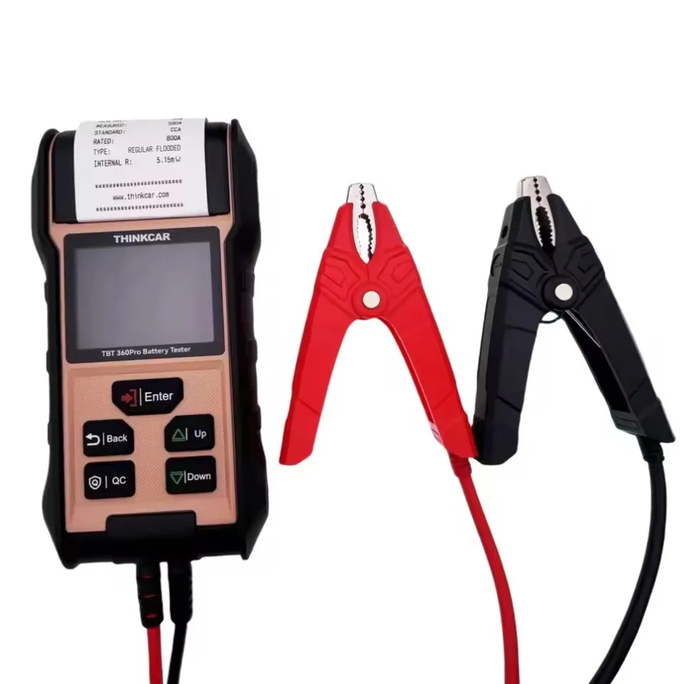 THINKCAR TBT 360 Battery Tester Battery Charge and Condition Support Multi-language THINKCAR TBT 3360 PRO