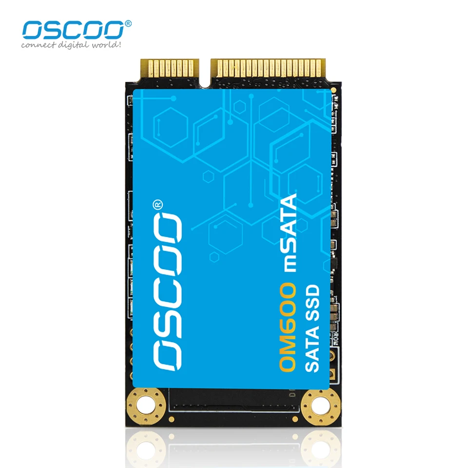 OSCOO OM600 mSATA Internal SSD 1TB mSATA SATA Rev.3.0 6Gb/s 3D TLC