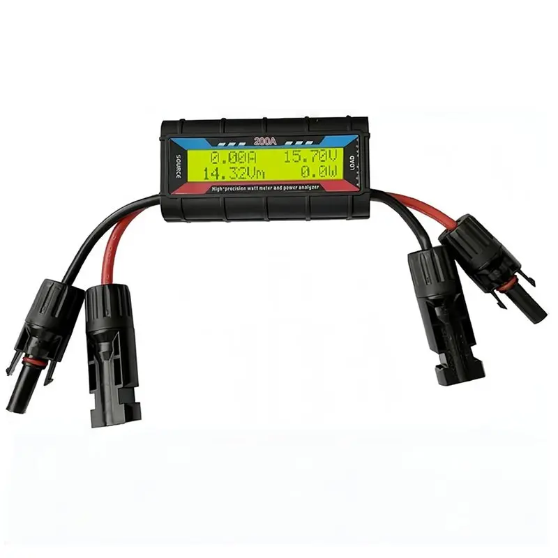 MACH-For Solarpanels Windturbinen System RC Leistungsanalysator 200A Flugzeug-Leistungsmesser Tester mit Photovoltaik-Anschluss