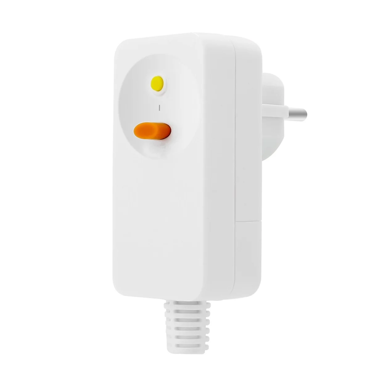 A23K-FI Circuit Breaker Personal Protection Plug Replacement Plug 10mA Residual Current Circuit Breaker 16Amp EU Plug,White