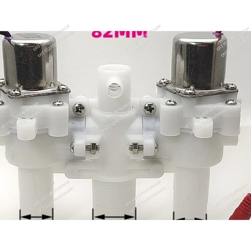 Dual Stable Smart Toilet Pulse Solenoid Flush Valve Water Hammer Resistant Automatic Electronic Valve Toilet Replacement Parts