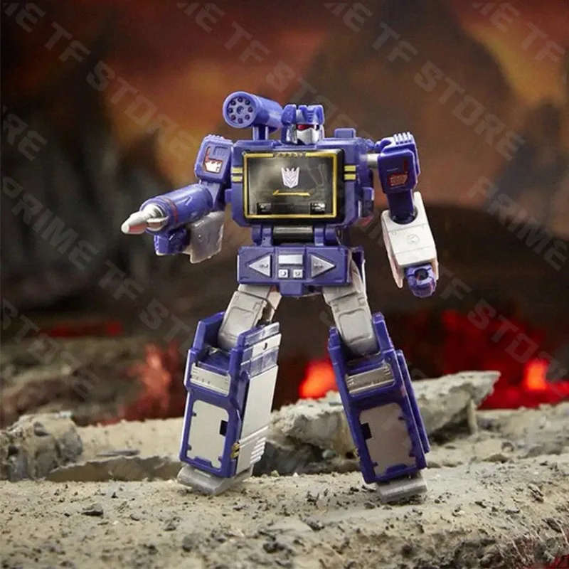 Originale Hasbro Transformers War for Cybertron Kingdom WFC-K21 Soundwave Core-class Figura d'Azione Anime Modellini Giocattolo