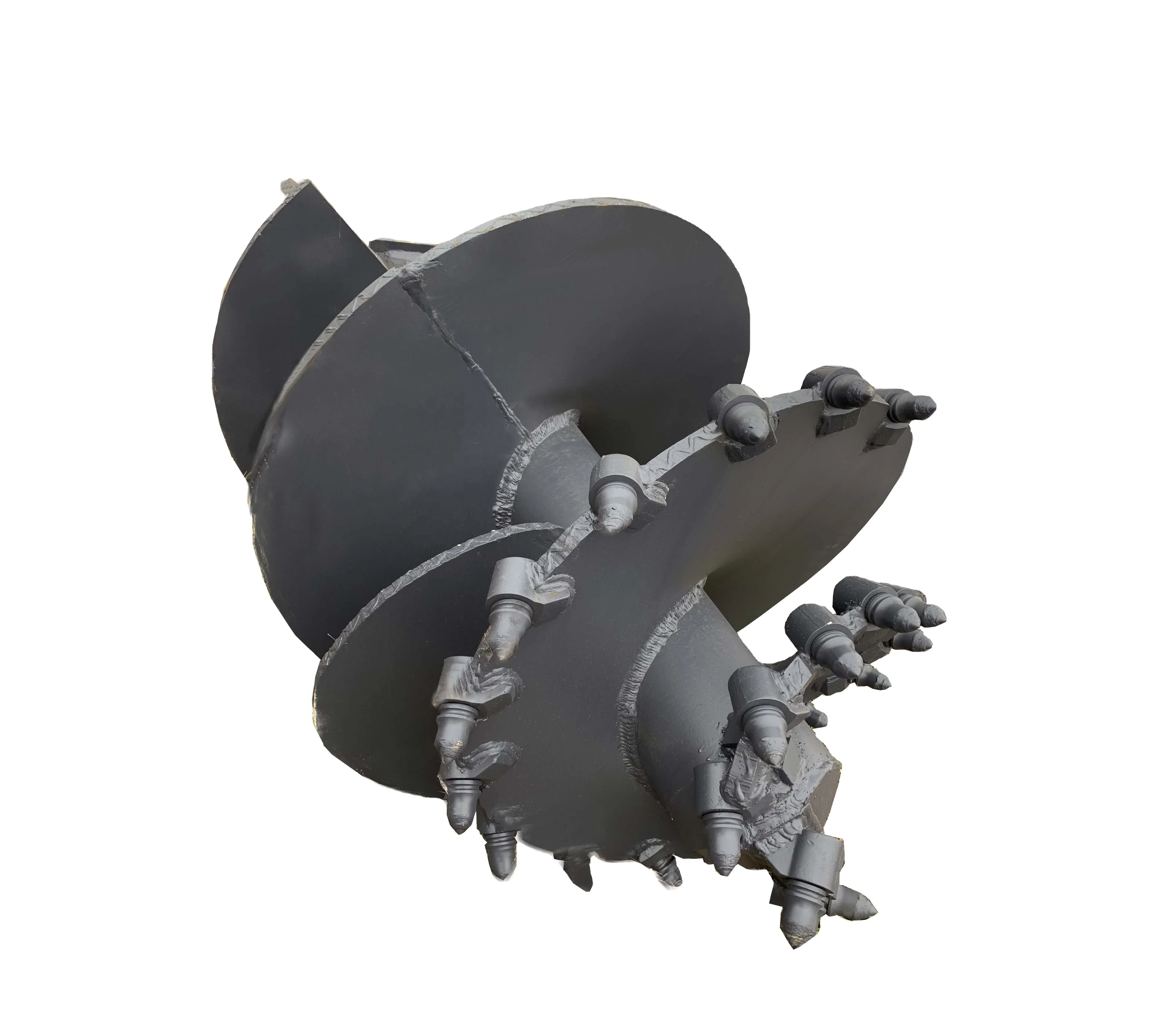 -Bored Piles Double Start Flight Hydraulic Powerful Earth Conical Rock Auger