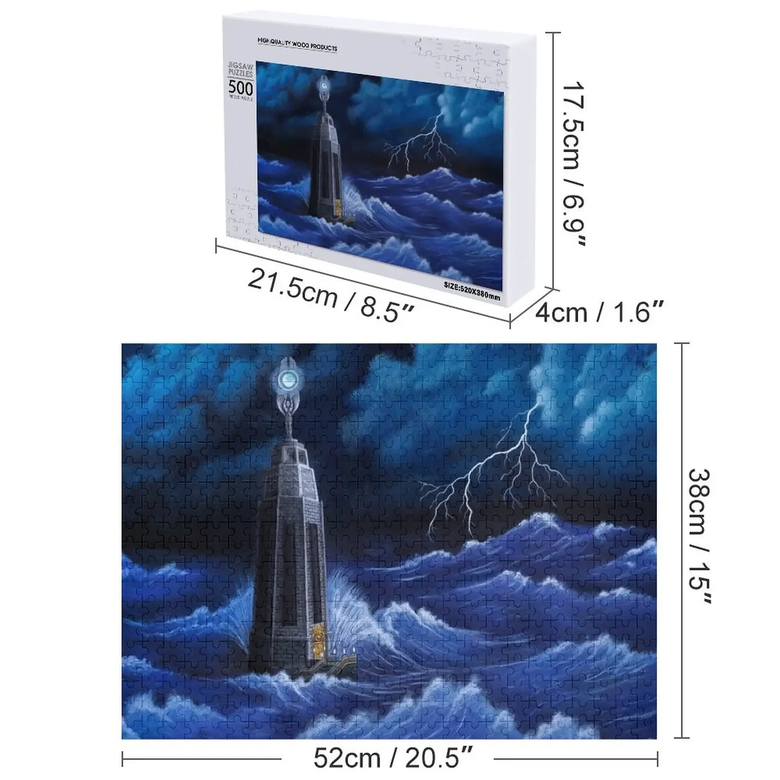 Beyond the Sea Jigsaw Puzzle Nome in legno Nome personalizzato Legno Animali in legno Puzzle