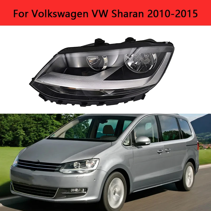 

Car Accessories Front Head Light Head Lamp Daytime Running Light Headlamp No Bulb For Volkswagen VW Sharan 2010-2015
