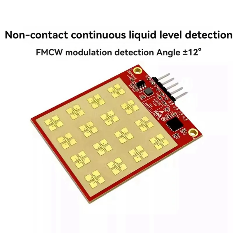 Sensor de detección de nivel de agua N75R-24G, módulo de Radar LD2413, interruptor de inducción sin contacto de detección de líquido, 0,15-10M