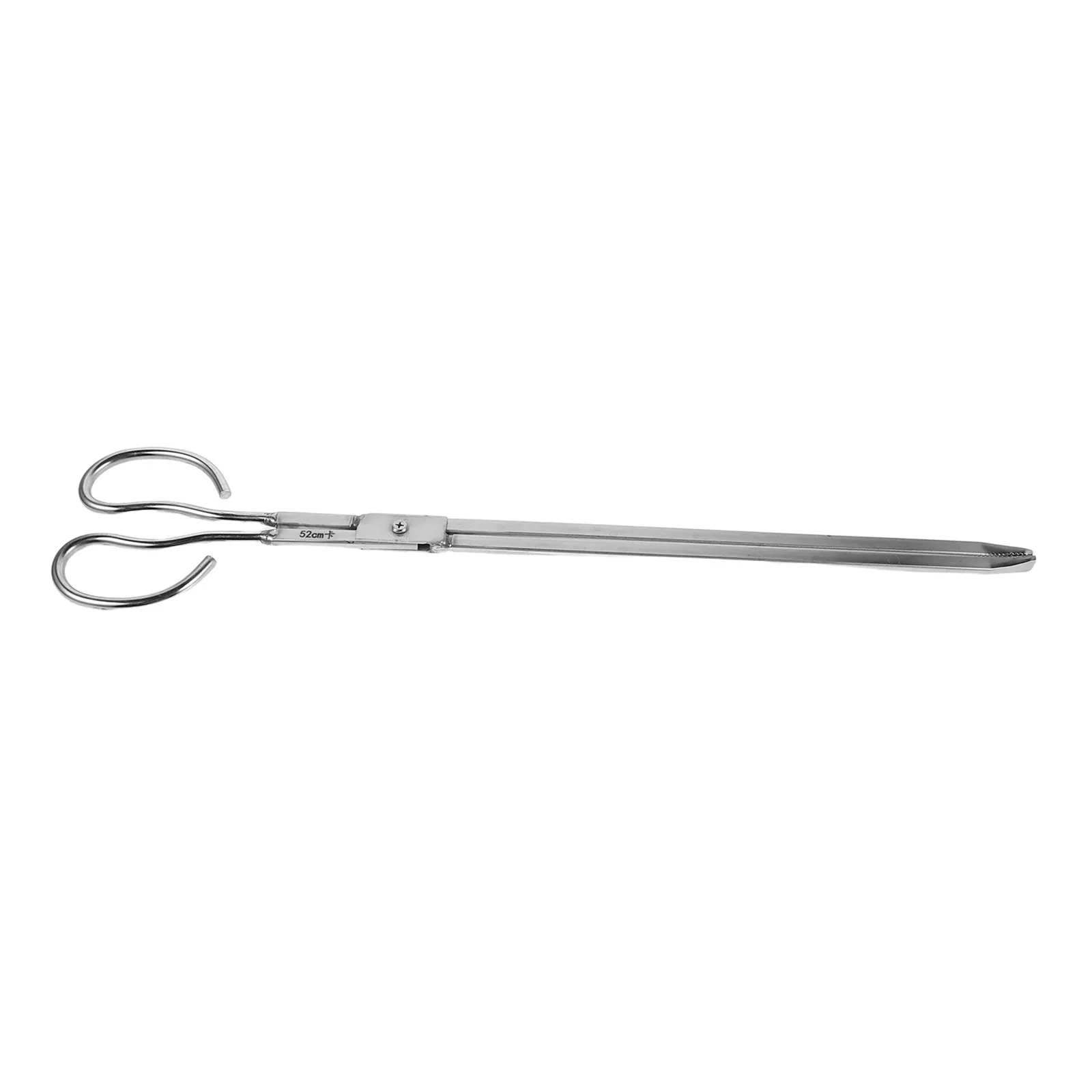 20 Stainless Steel Fireplace Log Tongs Heavy Duty Firewood Grabber Tool Safe Long Handle for Indoor Outdoor Fire Pit Wood