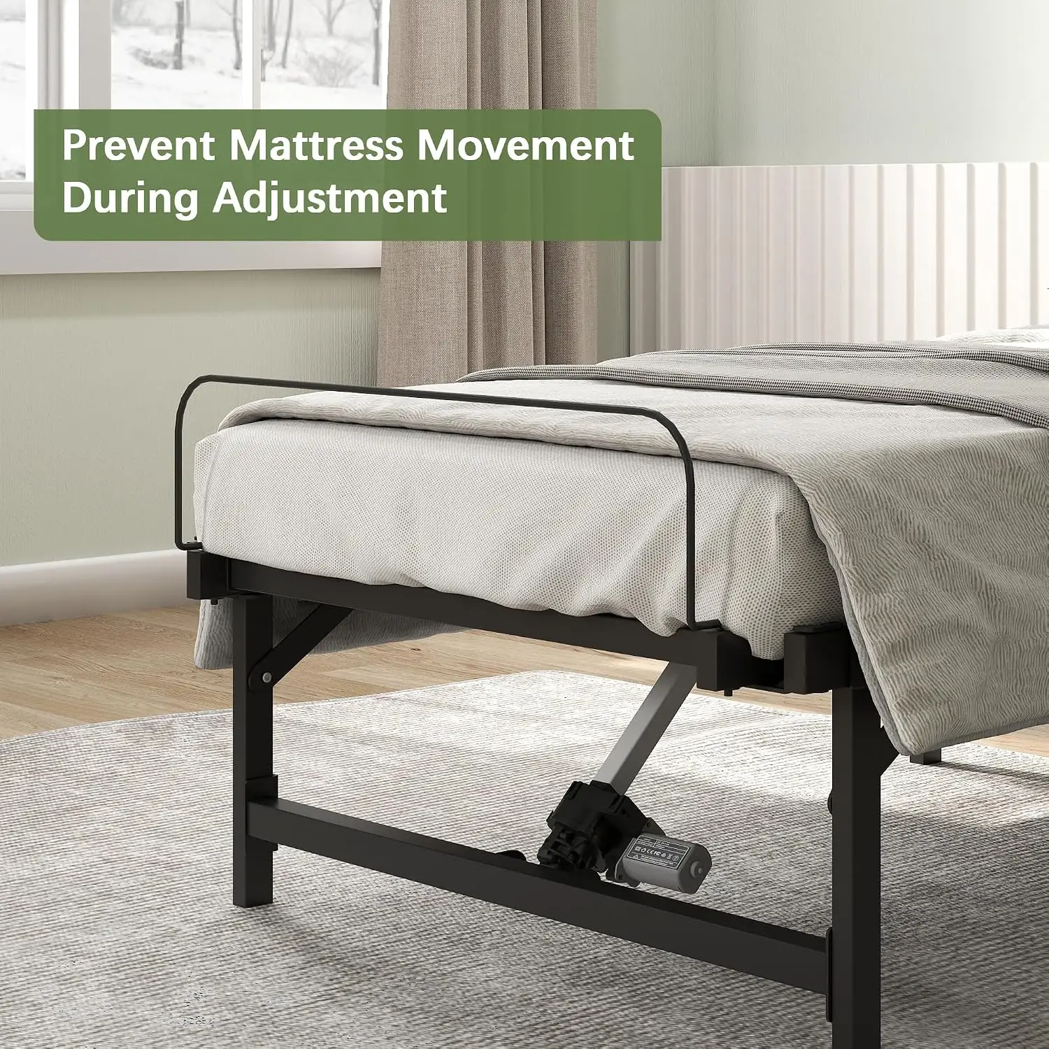 Adjustable Bed Frame Twin XL Electric Adjustable Bed Base view 5