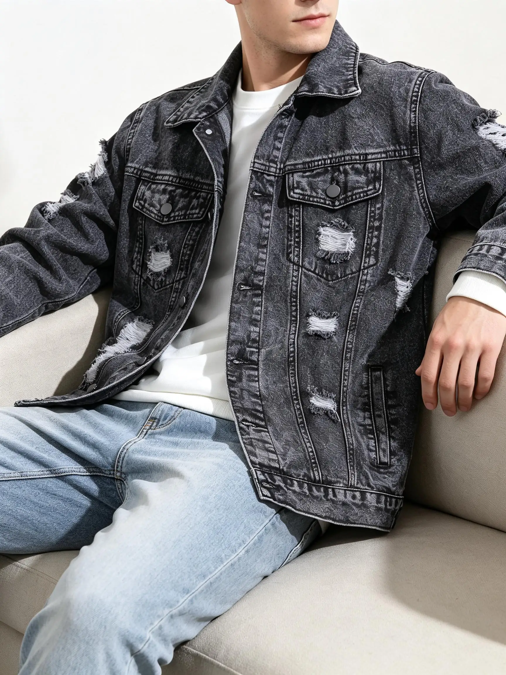 USA Vintage Light Denim Jacket - огляд і ціна Street Fashion Vintage