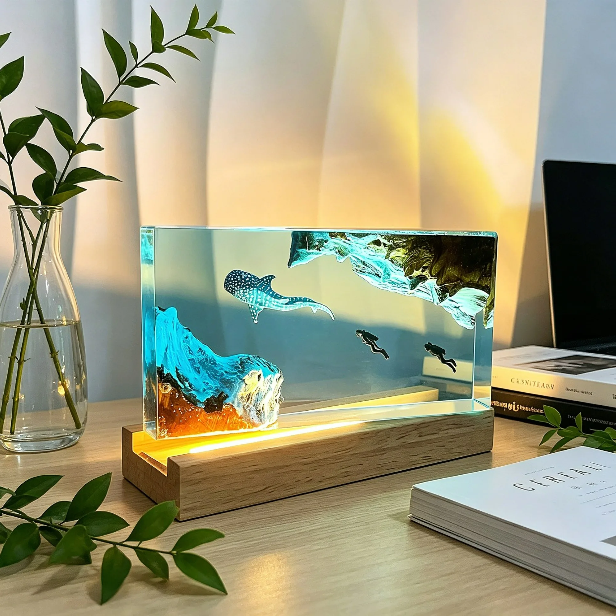 Seabed Exploration Organism Re - Resin Art Underwater review and price