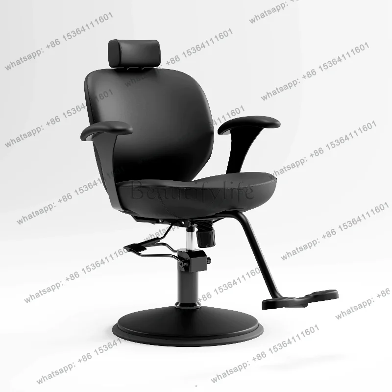 LSLuxury Modern Barber Chairs Aesthetic Comfortable Trendy Vintage Barber Chairs Nordic Display Design Sillas Salon Furniture
