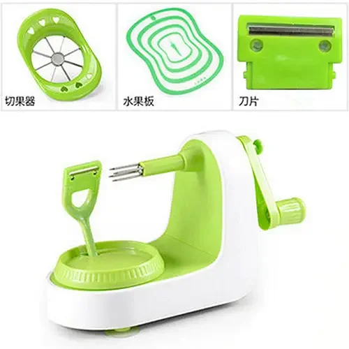 Hand-cranked Multifunctional Apple Peeler Machine Home Fruit Peeler With Apple Slicer Corer Cutter For Kitchen Convenience