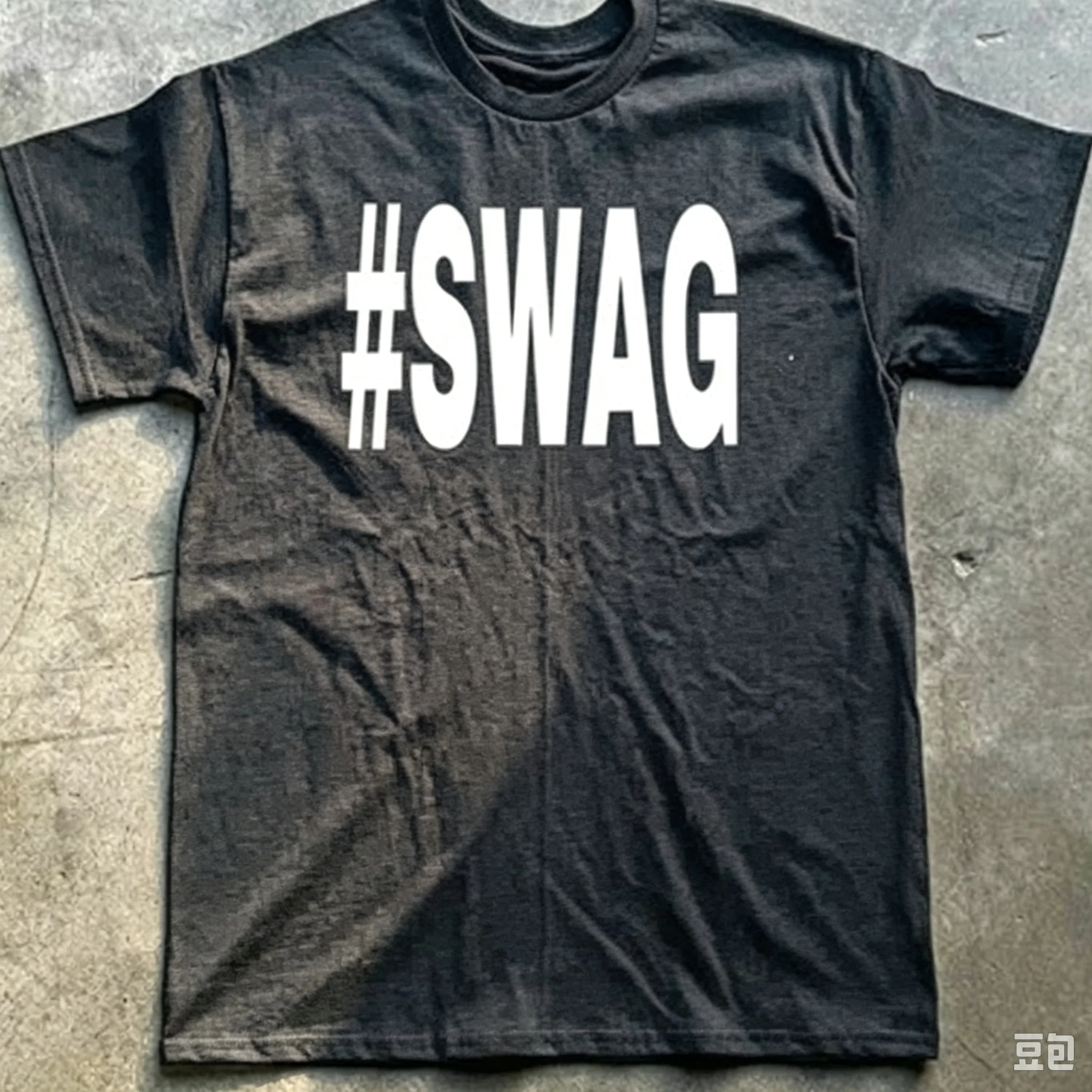 Herren Damen Casual Hip Hop Streetwear Grafik T-Shirt Y2k Bold SWAG Slogan Schriftzug Rundhals Kurzarm Alltags-Oberteil – Detail 5
