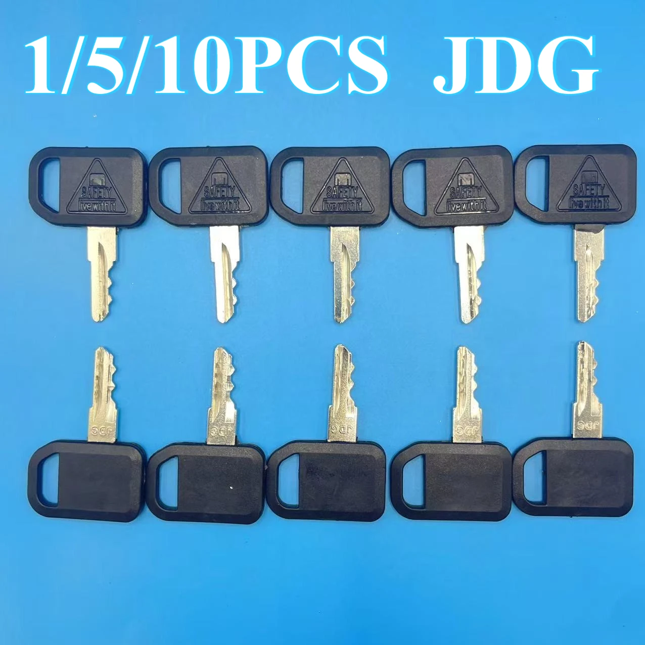 1/5/10PCS AM131841 JDG Ignition Keys For Compatible with 300 400 X400 X700 GT235 GX LX CS CX Gator TS HPX Series Tractors Mower