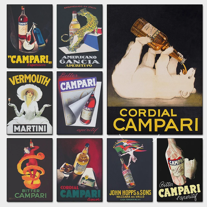 Vintage Bar Poster …