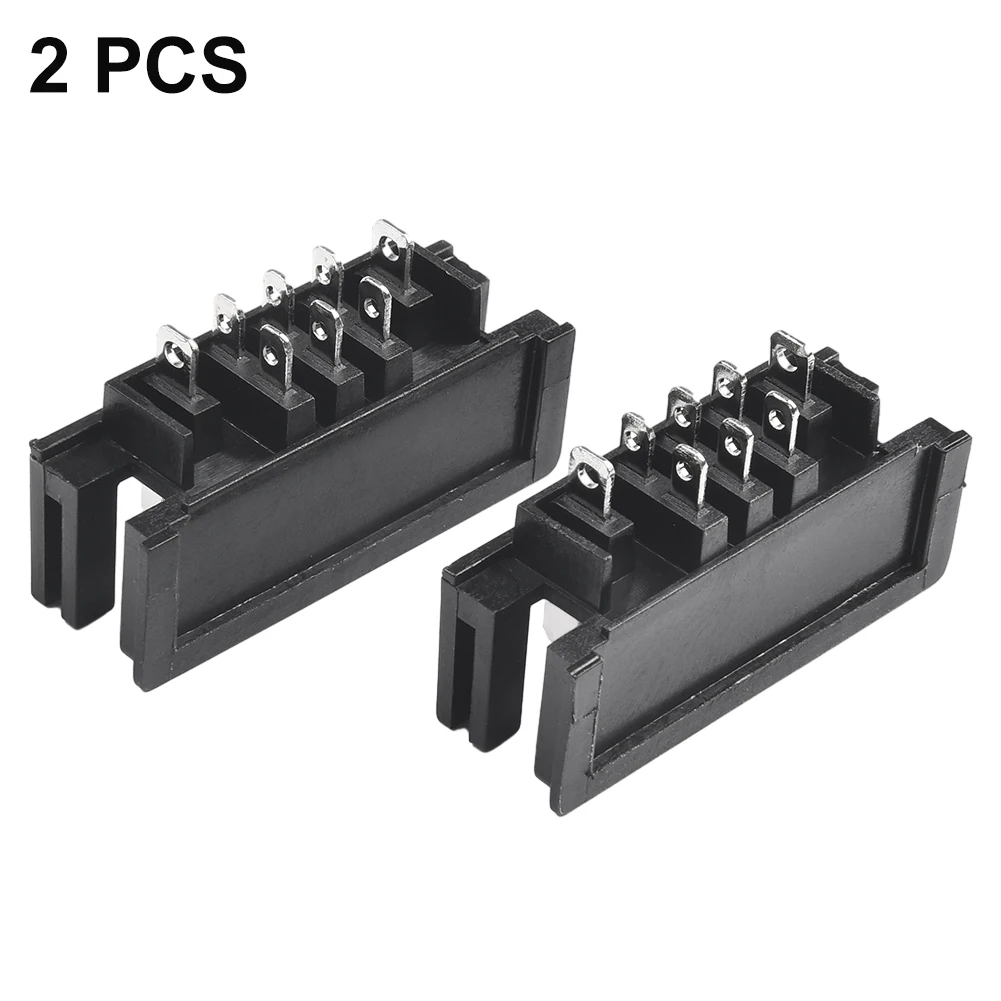 2Pcs Li-Ion Battery Charger Connector Terminal DCB118/DCB112/DCB115/DCB105/DCB090 USB Adapter Compatible With For 14.4V 18V