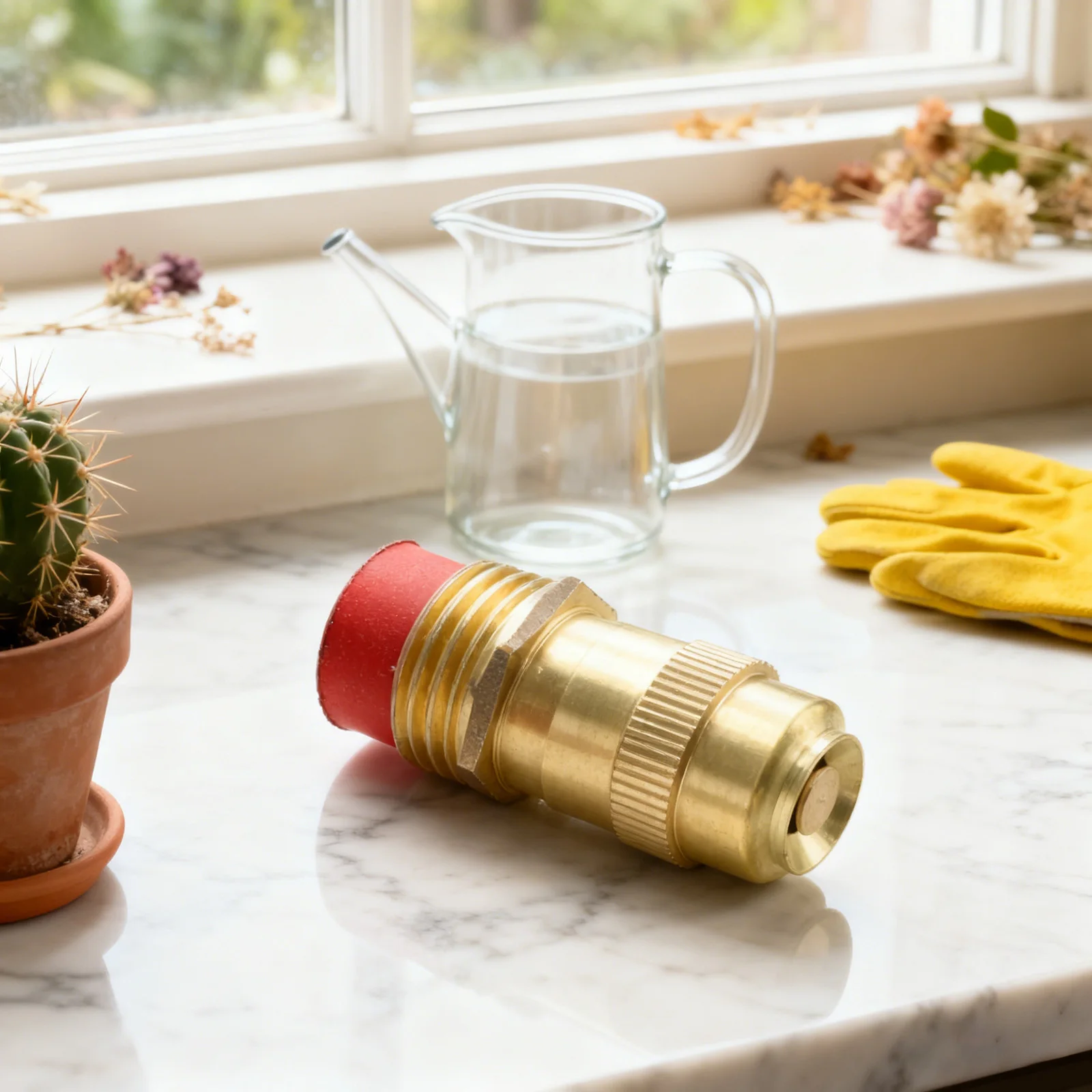 

1/10pcs Adjustable Misting Nozzle Brass Sprinkler Garden Watering Spray Nozzle For Centrifugal Irrigation Garden Watering