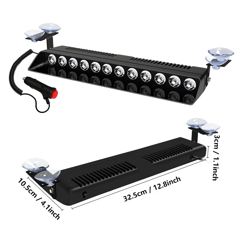 ضوء ستروب للطوارئ ، شرطة للسيارة ، أحمر ، أزرق ، كهرماني ، أبيض ، فلاشر ، مصباح تحذير منارة ، تجميع ضوء السيارة