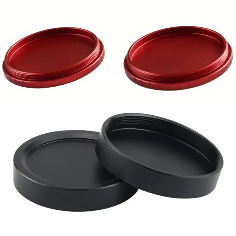 Imagem -06 - Totalmente Metal Astronomia Câmera Capa de Proteção Roscas Masculinas e Femininas Tampa de Poeira Telescópio Oculares Lens M42 M48 M54 x 075 Milímetros